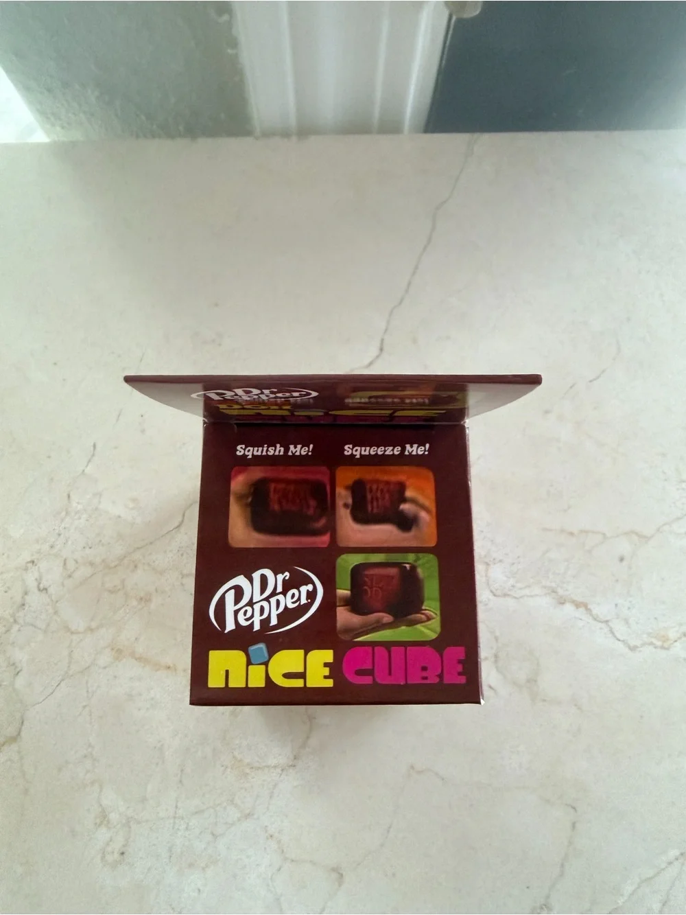 Nee Doh Cube Red Squishy Sensory Toy - Kids Learning Toy